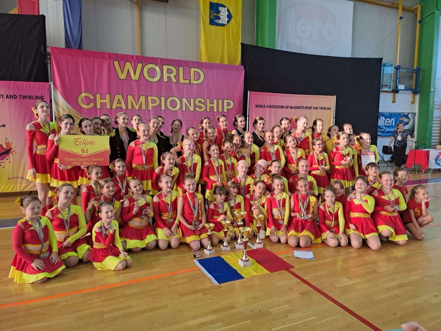 MAJORETELE CLUJENE, CAMPIOANE MONDIALE