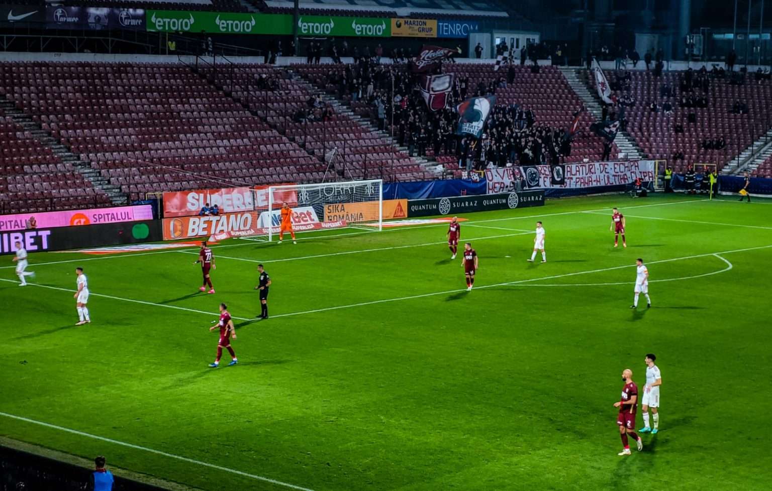 Bătălia fără goluri: CFR Cluj și Oțelul își împart punctele