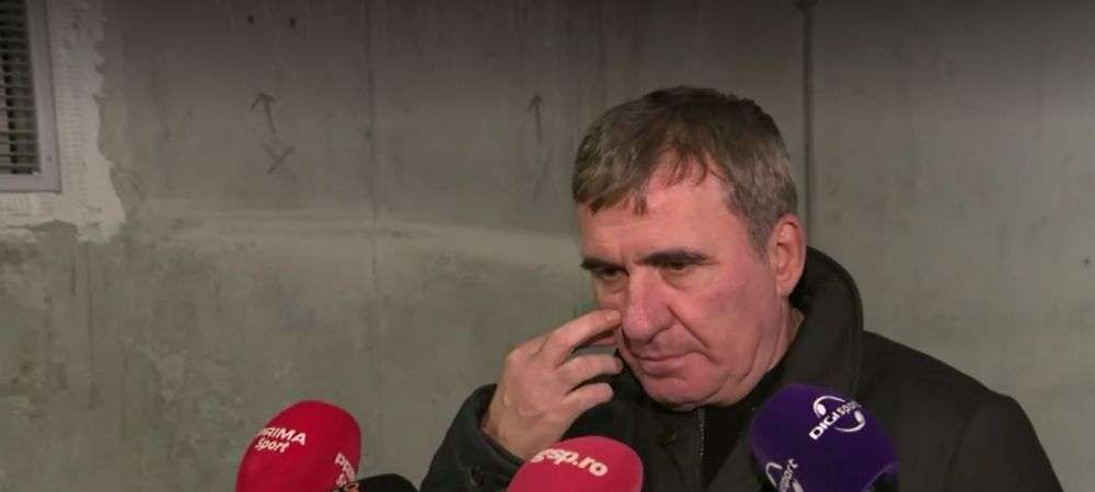 Explicația lui Gică Hagi, după ce a fost surprins îmbrățișându-l pe Răzvan Burleanu