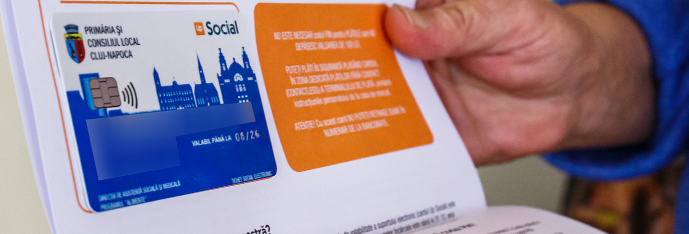 Primăria Cluj-Napoca acordă sprijin persoanelor vulnerabile