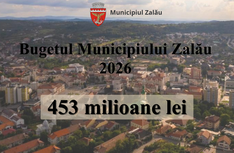 Principalele proiecte pe care administrația locală a Municipiului Zalău în 2026!