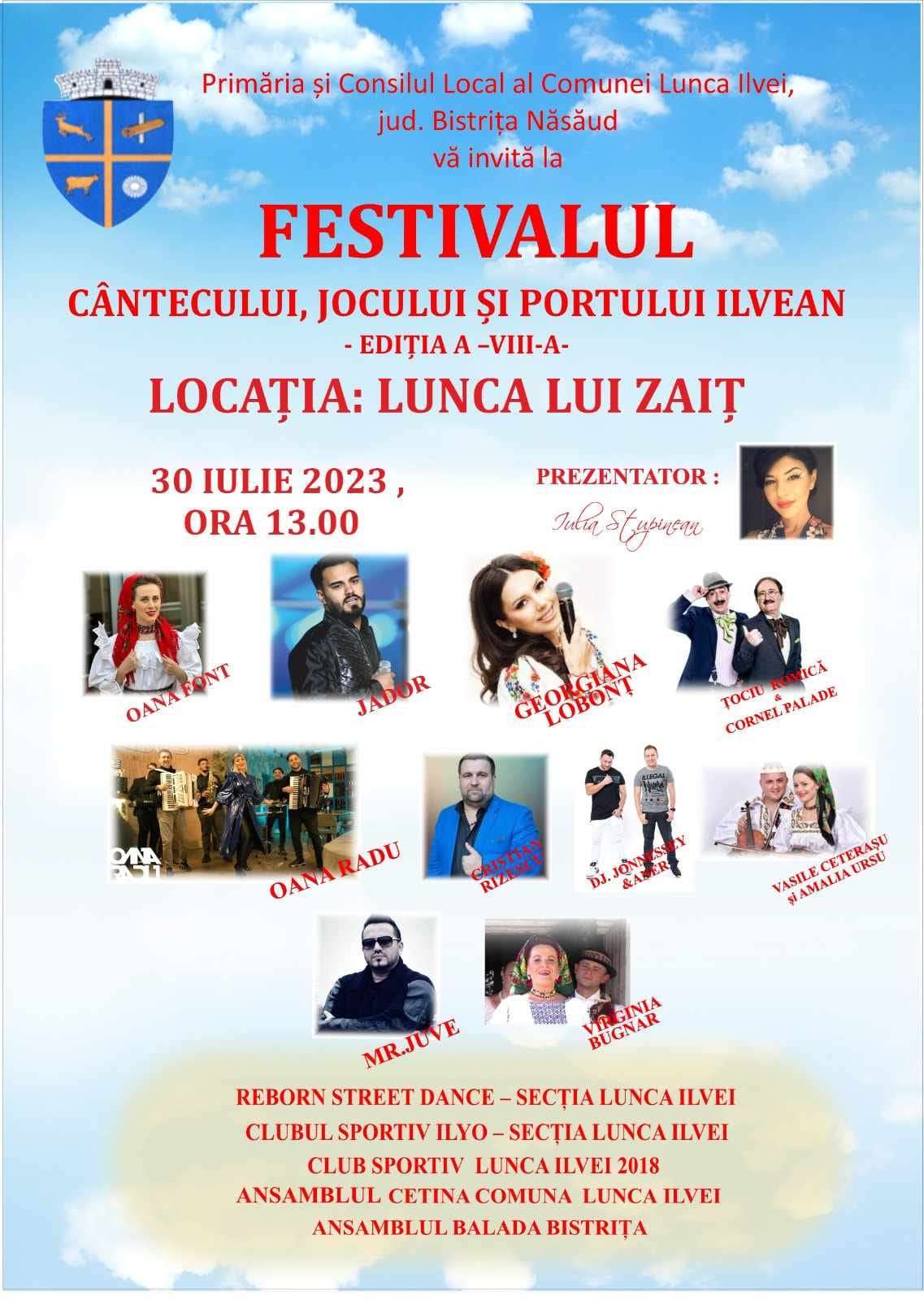 Festivalul Cântecului, jocului și portului în Comuna Lunca Ilvei