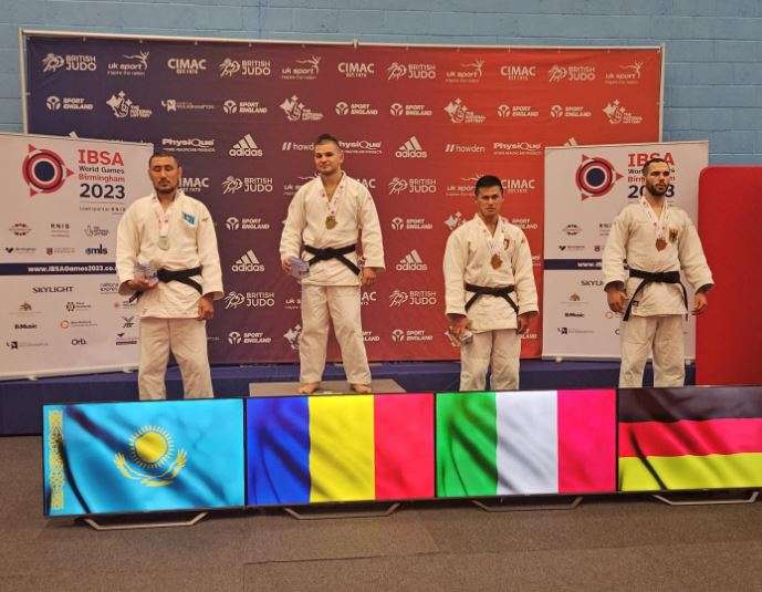 JUDOKANUL NEVĂZĂTOR CLUJEAN, ALEX BOLOGA, ESTE CAMPION MONDIAL! A CÂȘTIGAT MEDALIA DE AUR LA BIRMINGHAM