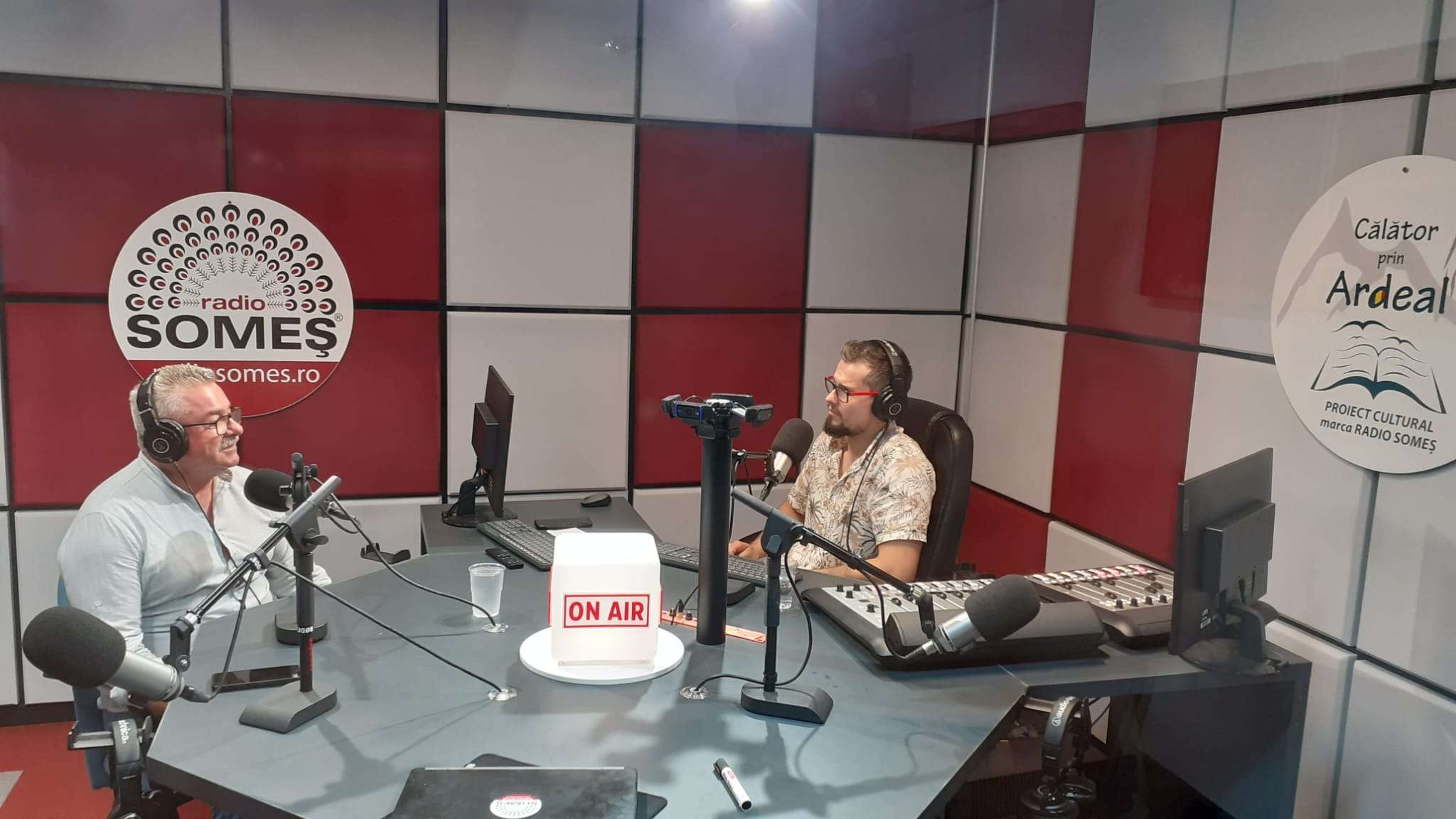 Emil Ioan Pîrțoc a fost în studioul Radio Someș