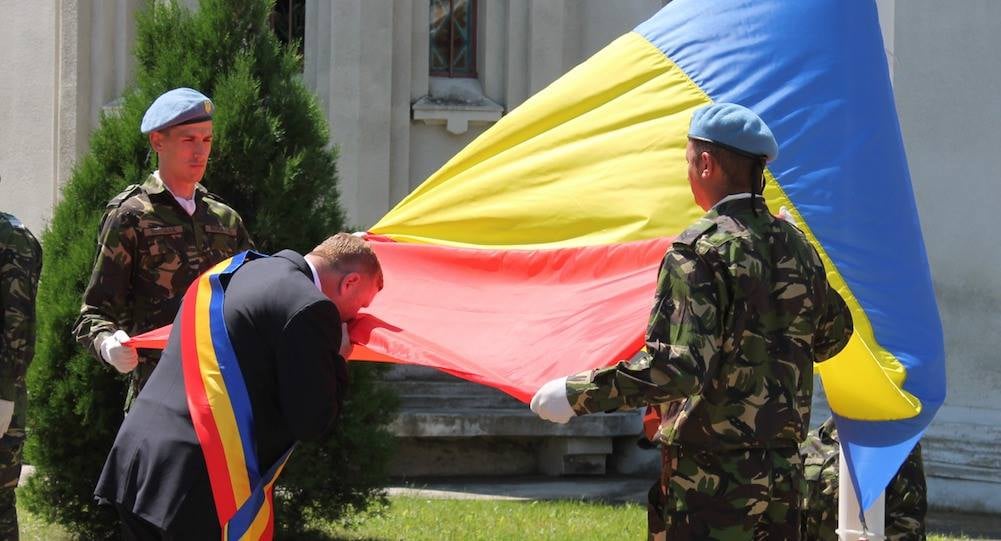 Primarul Municipiului Câmpia Turzii, Dorin Nicolae LOJIGAN „La Mulți Ani, tricolorului nostru! La Mulți Ani, România!”
