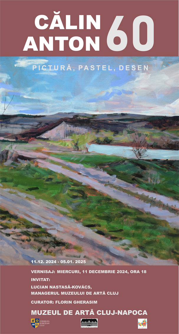 Muzeul de Artă Cluj-Napoca vă invită la expoziția personală retrospectivă – Călin Anton