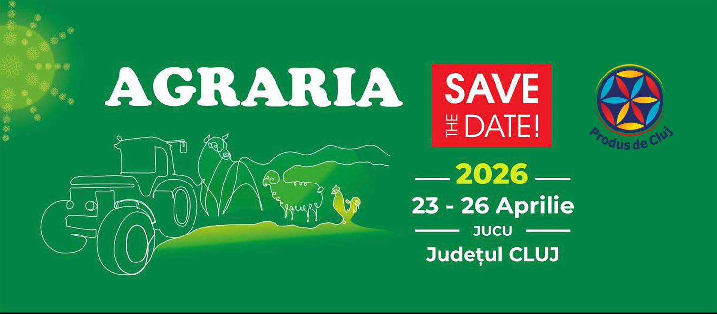 Asociația Produs de Cluj participă la AGRARIA 2026: susținerea producătorilor locali pe scena celui mai mare târg agricol din Transilvania!