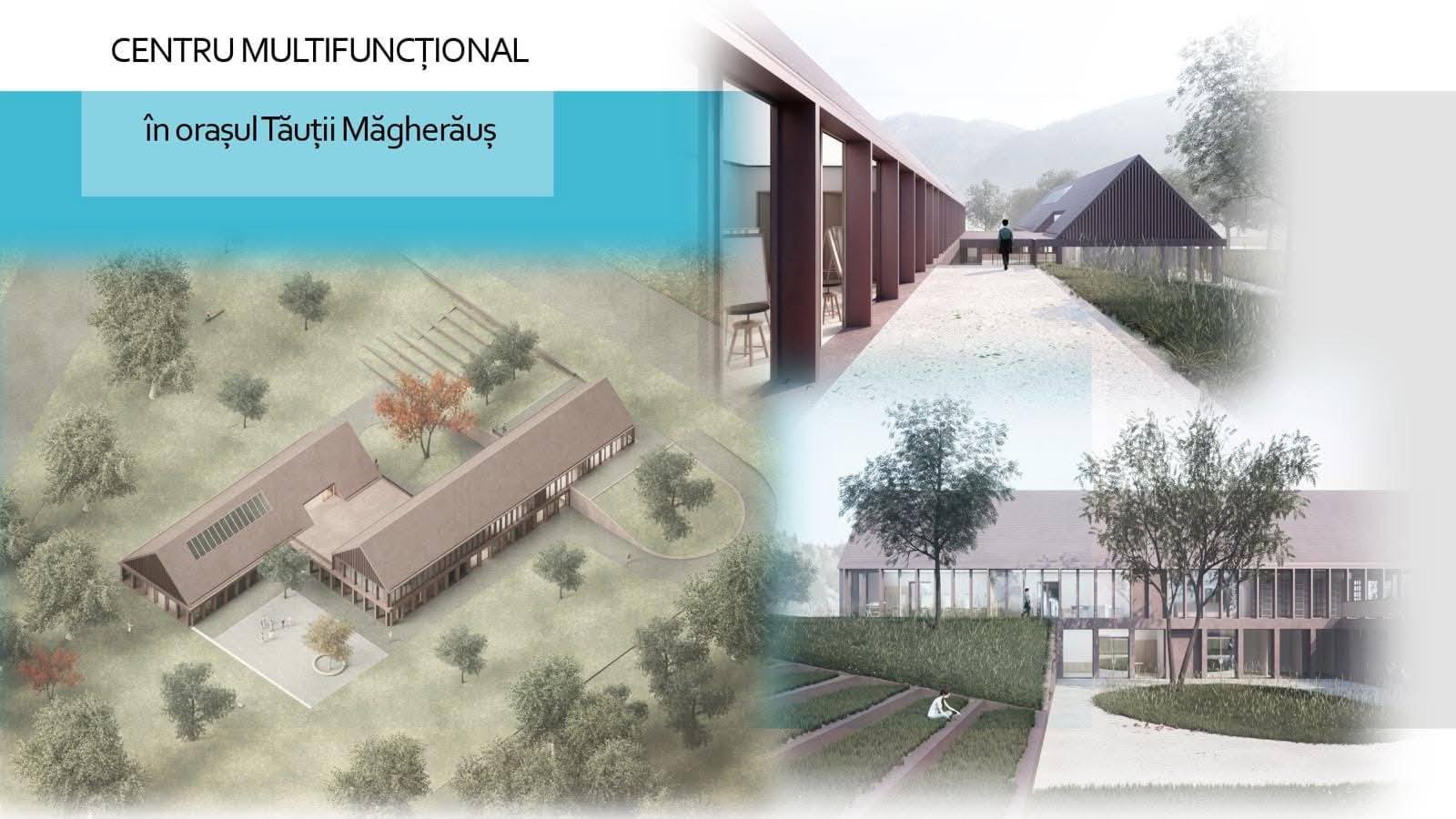 Investiție majoră la Tăuții Măgherăuș, Maramureș: Primăria construiește un Centru Multifuncțional cu sală de spectacole de 240 de locuri!